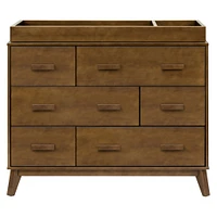 Commode 6 tiroirs Scoot - Noyer