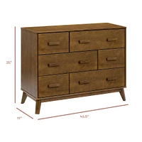 Commode 6 tiroirs Scoot - Noyer