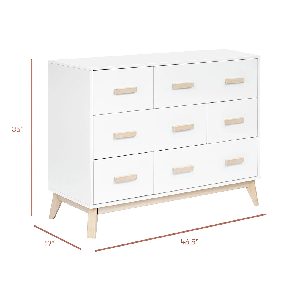 Scoot 6-Drawer Dresser