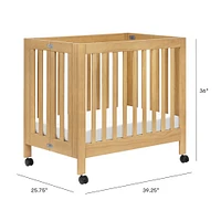 Origami Mini Crib - Honey