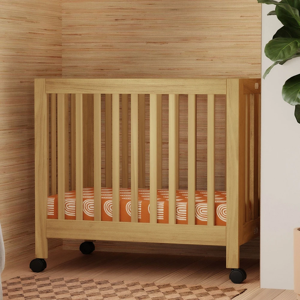 Origami Mini Crib - Honey