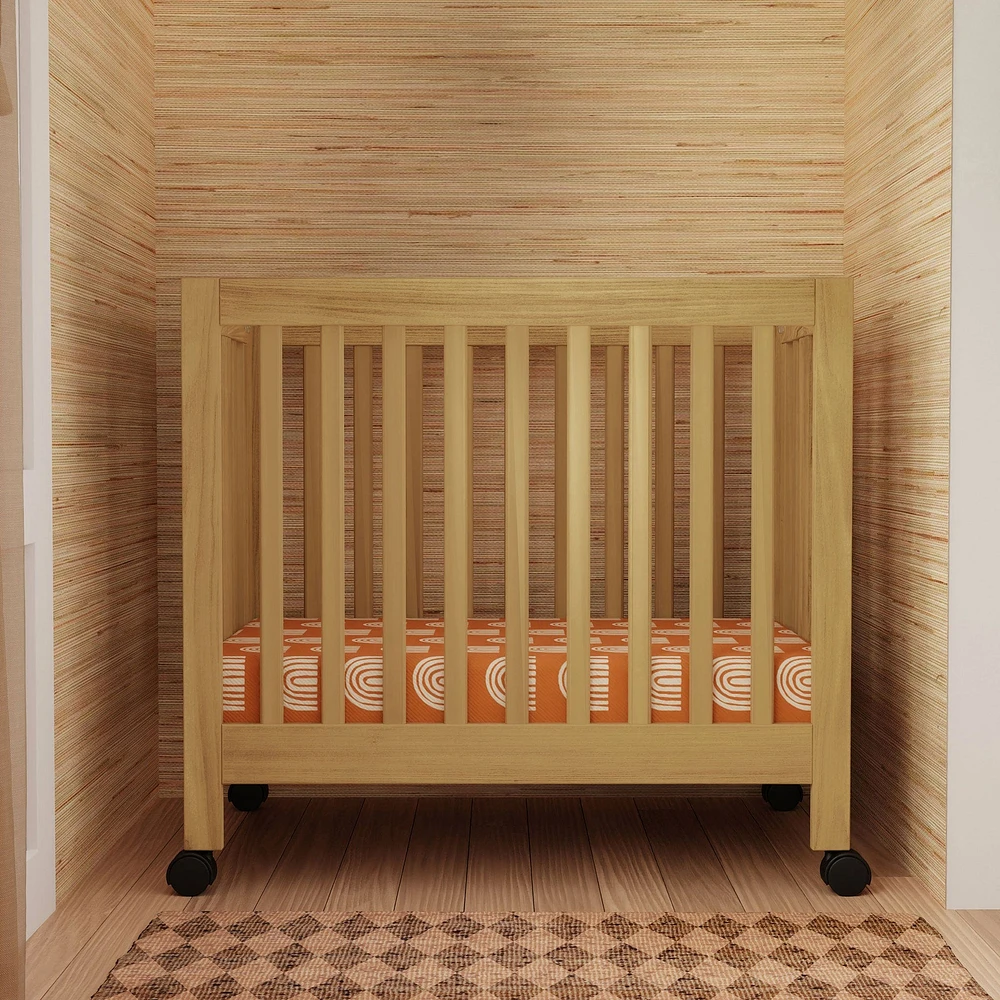 Origami Mini Crib - Honey