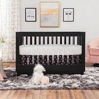 Harlow 3-in-1 Convertible Crib with Toddler Bed Conversion Kit