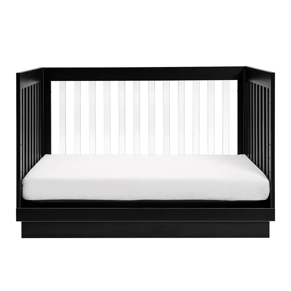 Harlow 3-in-1 Convertible Crib with Toddler Bed Conversion Kit