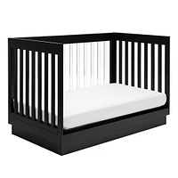 Harlow 3-in-1 Convertible Crib with Toddler Bed Conversion Kit