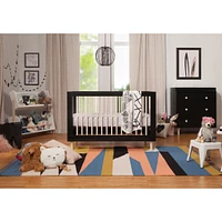 Lolly 3-in-1 Convertible Crib with Toddler Bed Conversion