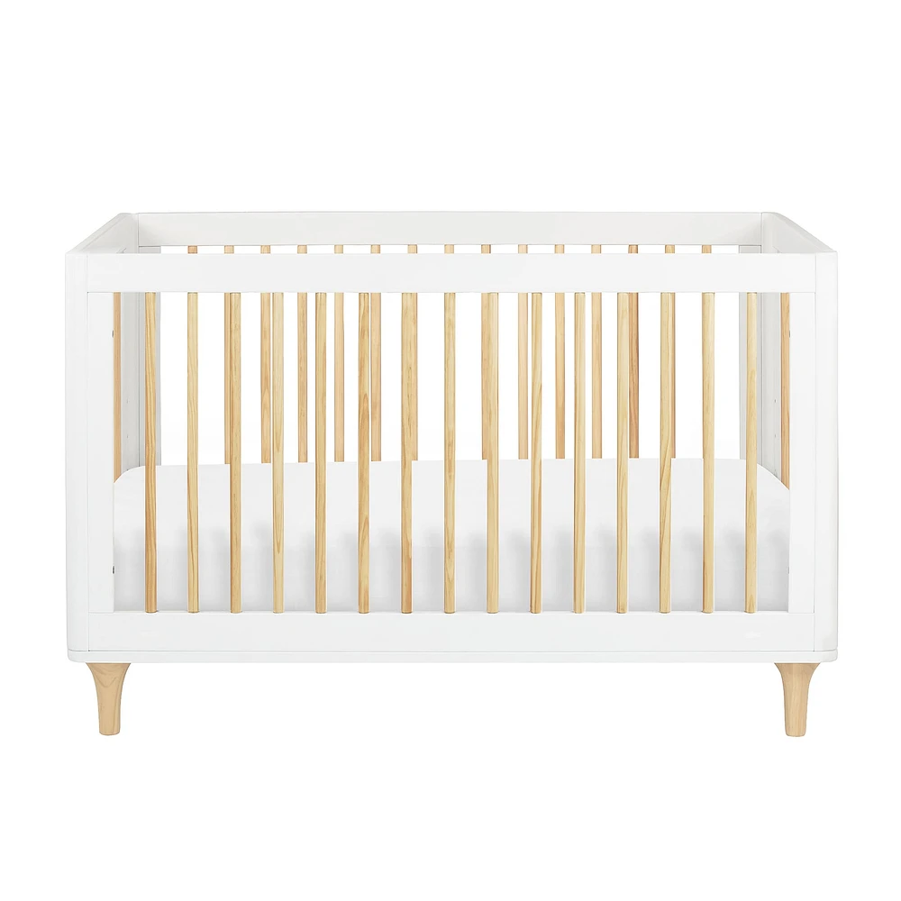 Couchette Convertible 3 en 1 Lolly - Blanc / Naturel