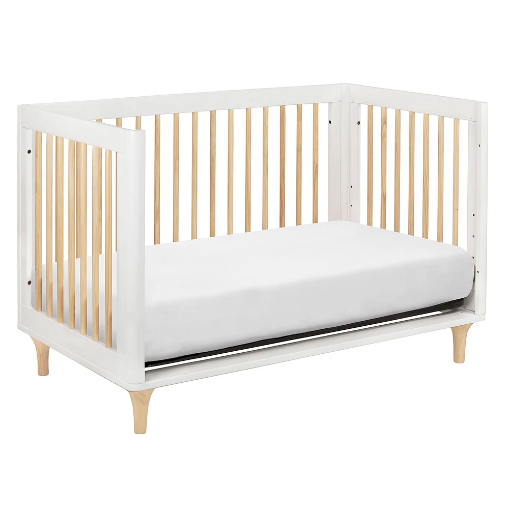 Couchette Convertible 3 en 1 Lolly - Blanc / Naturel