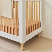 Couchette Convertible 3 en 1 Lolly - Blanc / Naturel