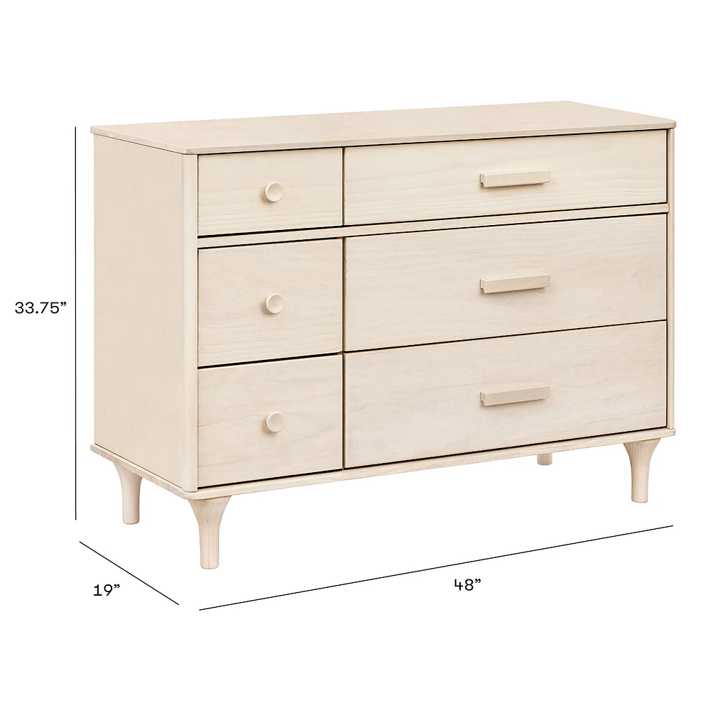 Lolly 6-Drawer Double Dresser