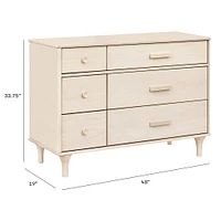 Lolly 6-Drawer Double Dresser
