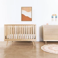 Nifty Timber 3-In-1 Crib - Natural Birch