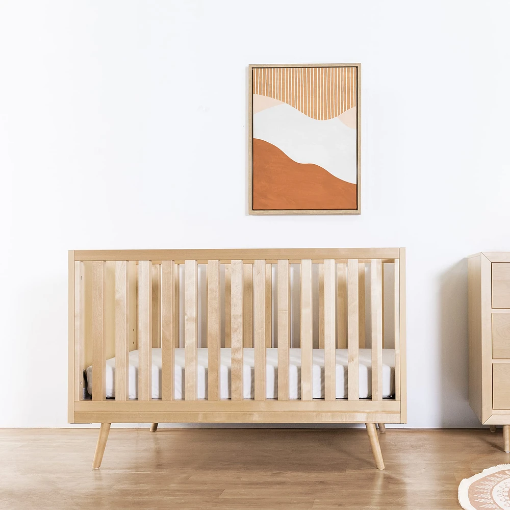 Nifty Timber 3-In-1 Crib - Natural Birch