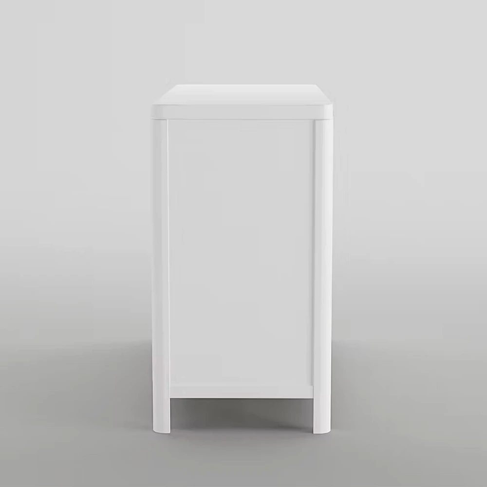 Commode 6 Tiroirs Milano - Blanc