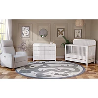 Commode 6 Tiroirs Milano - Blanc