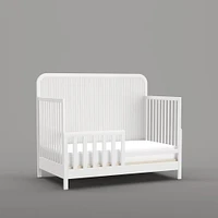 Toldder  Bed Rail for  Milano Crib  -White 