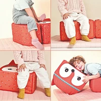 Pouf Modulable - Alice la Renarde