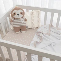 Crib Fitted Sheet - Rainbow