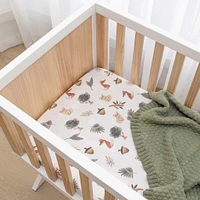 Drap Contour pour Lit de Bébé - Forêt