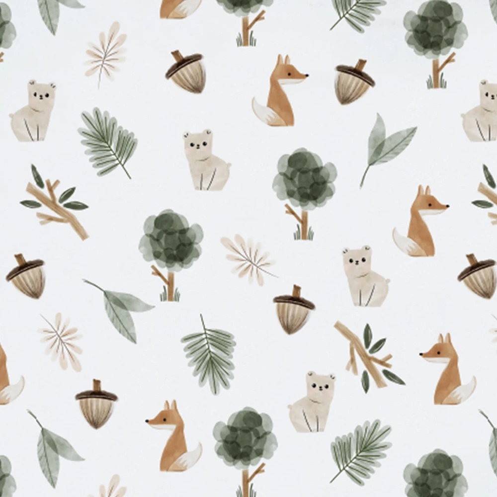 Swaddle Blanket (2) Jersey - Forest