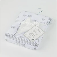 Jersey Sherpa Blanket - Grey Elephant