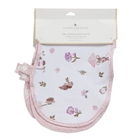 2-pack Burp Cloth - Mushroom House