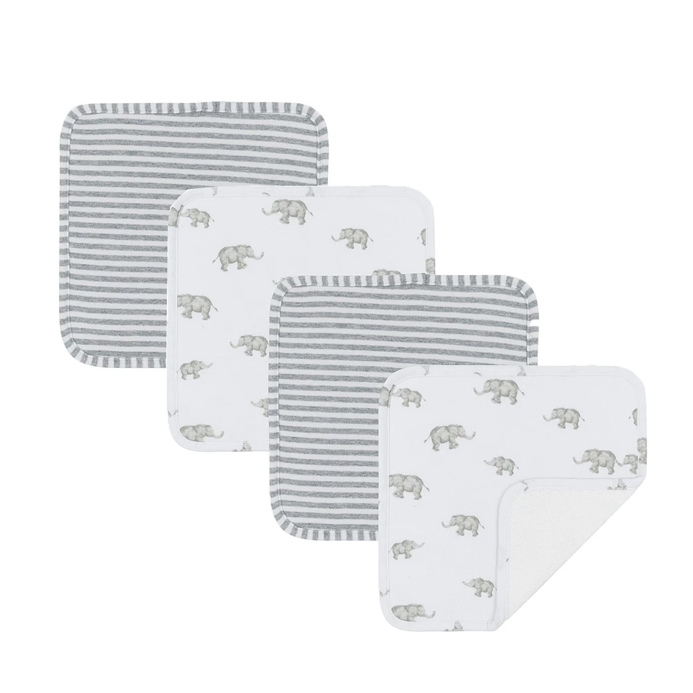 Bath Gift Set 5 Pieces - Grey Elephant