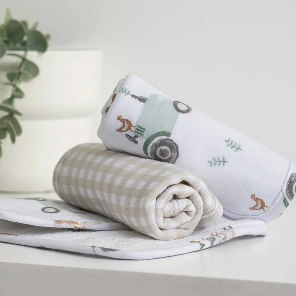 Ensemble pour le Bain 5 Pièces - Tracteurs