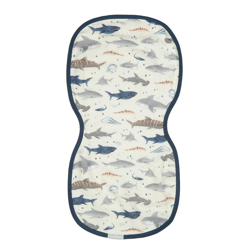 Burp Cloth Set - Sharks