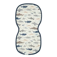 Burp Cloth Set - Sharks