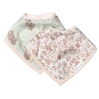 Bavoirs Bandana Mousseline Paquet de 2