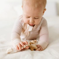 Silicone Pacifier Clip - Coconut