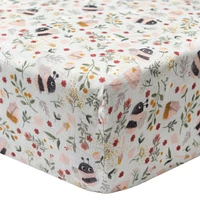 Bamboo Muslin Fitted Crib Sheet