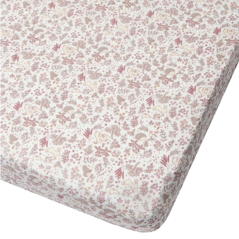 Bamboo Muslin Fitted Crib Sheet