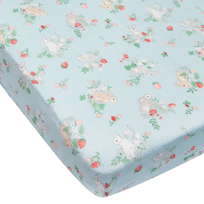 Bamboo Muslin Fitted Crib Sheet