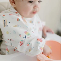 Long Sleeves Waterproof Bib - Sweet Treats