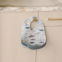 Silicone Bib - Sharks