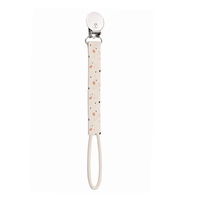 Silicone Pacifier Clip - Terrazo