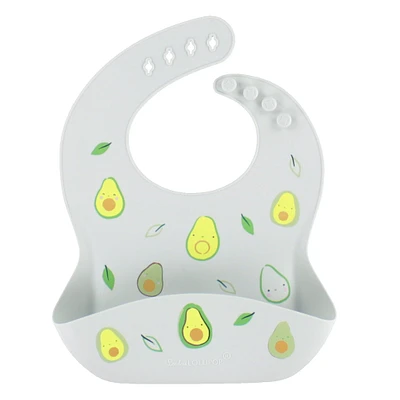 Silicone Bib - Avocado 