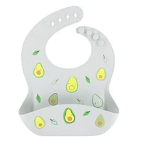 Silicone Bib - Avocado 