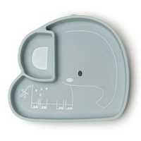 Silicon Snack Plate - Elephant