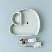 Silicon Snack Plate - Elephant
