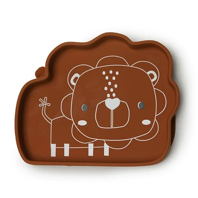 Assiette en Silicone - Lion