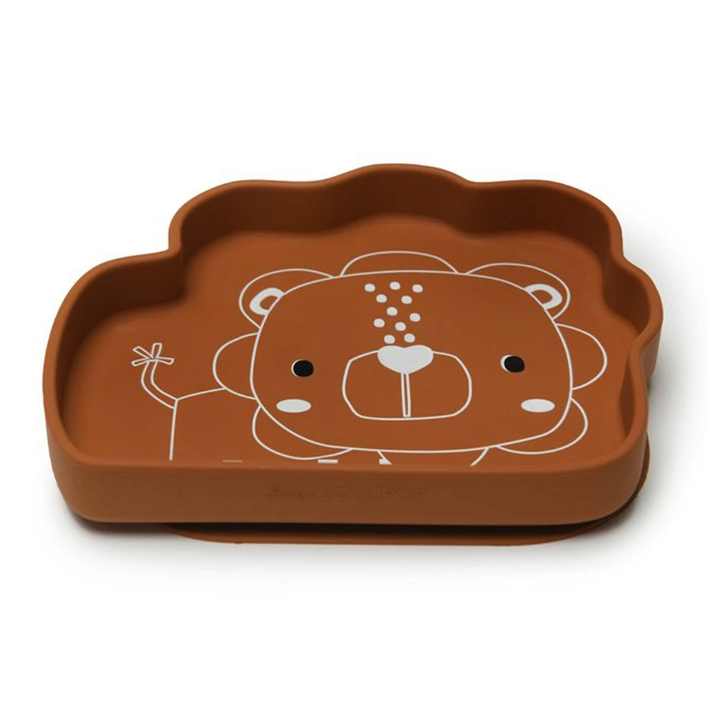 Assiette en Silicone - Lion