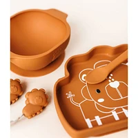 Assiette en Silicone - Lion