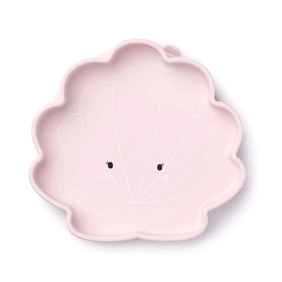 Silicon Snack Plate - Seashell