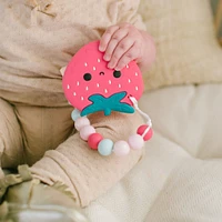 Silicone Teether - Straberry