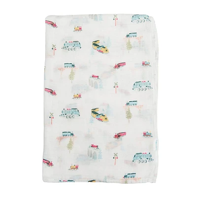 Couverture Mousseline Bambou