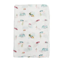 Couverture Mousseline Bambou