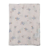 Bamboo Muslin Swaddle Blanket - Ditsy Floral